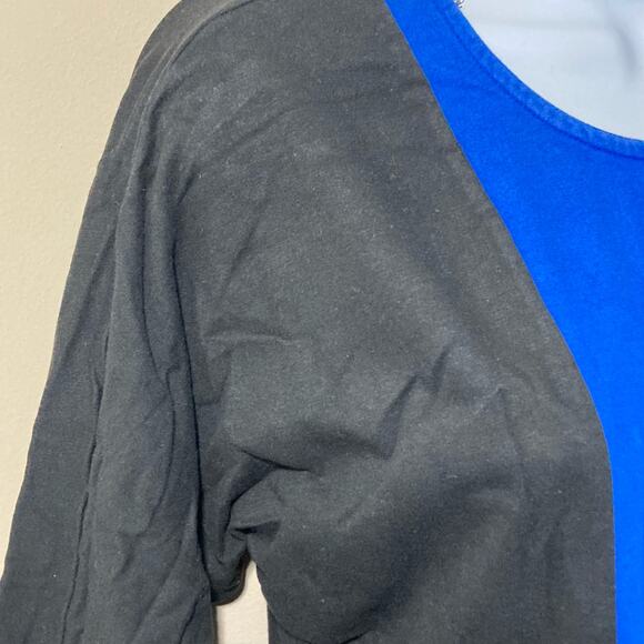 Urban Outfitters Short Sleeved Sweatshirt Top Color Block Dolman Sleeves XS - Picture 12 of 14